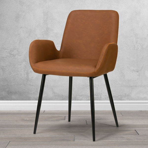 Zipcode Design™ Hamann Arm Chair in Brown & Reviews Wayfair